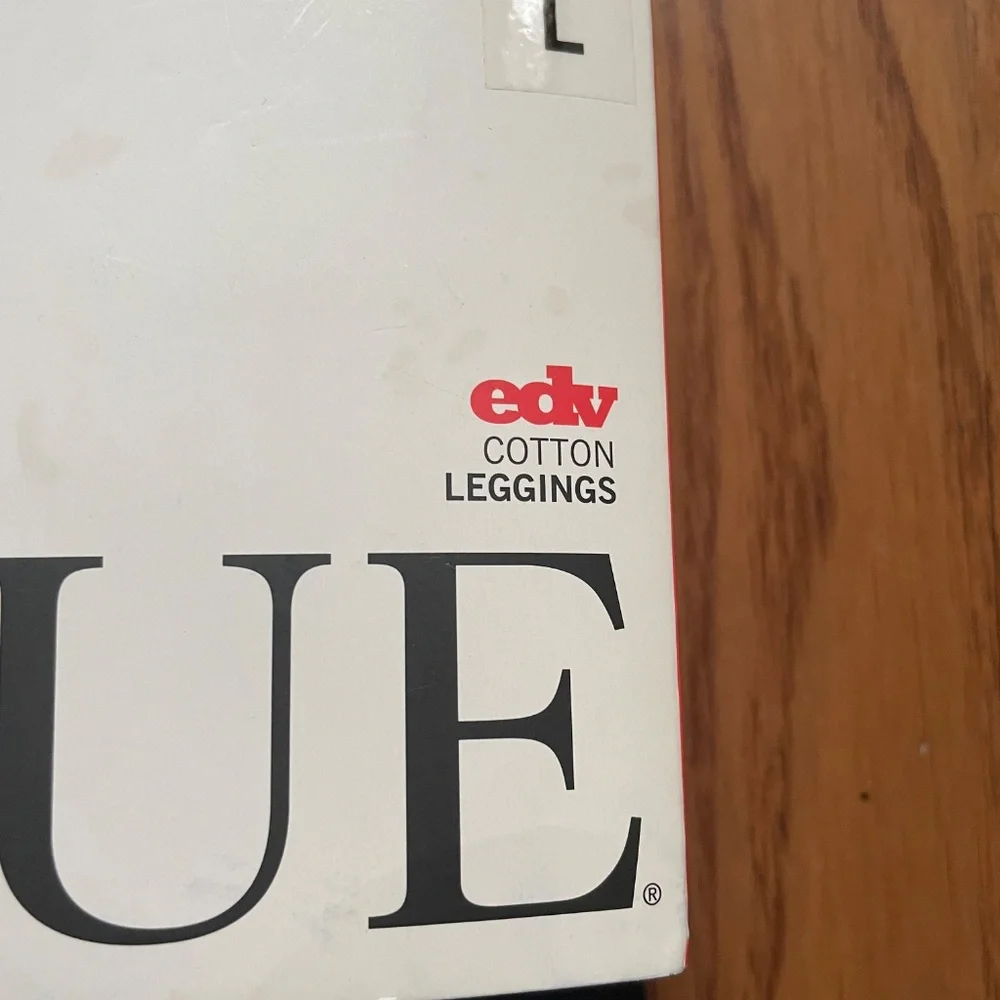 Hue Cotton Leggings Large - Picture 2 of 5